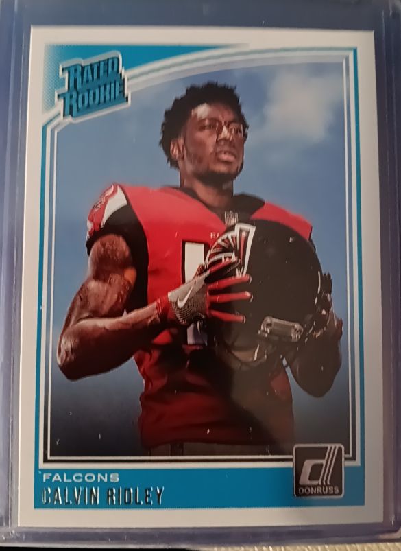 2018 Donruss #311 Calvin Ridley Rated Rookie — front