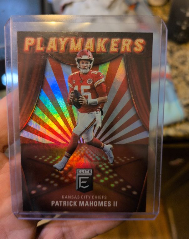 2022 Panini Donruss Elite Playmakers #PM-4 Patrick Mahomes II — front