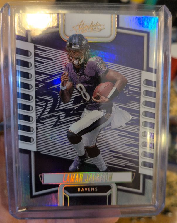 2023 Panini Absolute Football #12 Lamar Jackson — front