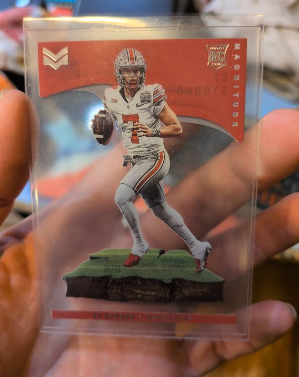 2023 Panini Chronicles Draft Picks Magnitude #2 C.J. Stroud — front