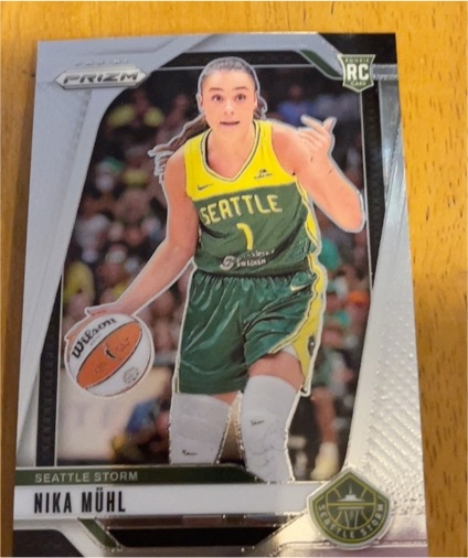 2024 Panini Prizm WNBA #75 Nika Mühl — front