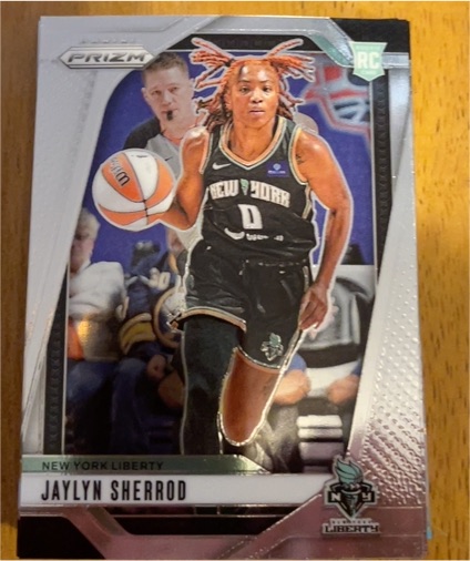2024 Panini Prizm WNBA #33 Jaylyn Sherrod — front