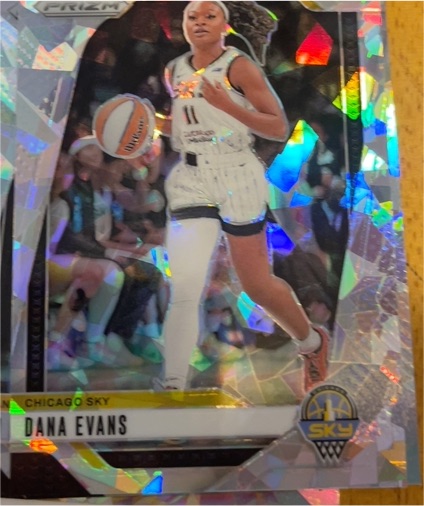 2024 Panini Prizm WNBA #72 Dana Evans — front