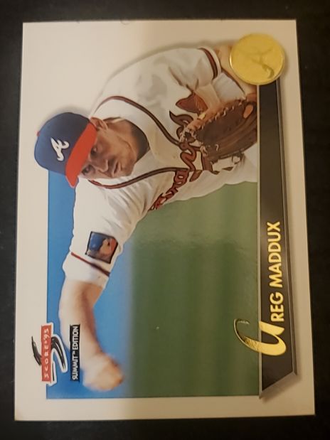1995 Score Summit Edition #30 Greg Maddux — front