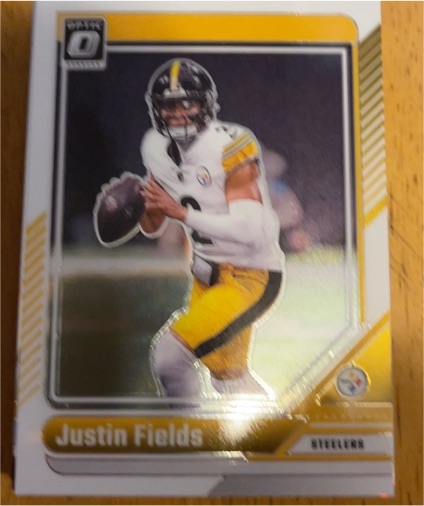 2024 Panini Donruss Optic #164 Justin Fields — front