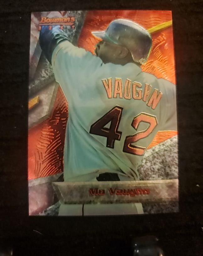1994 Bowman's Best #80 Mo Vaughn — front