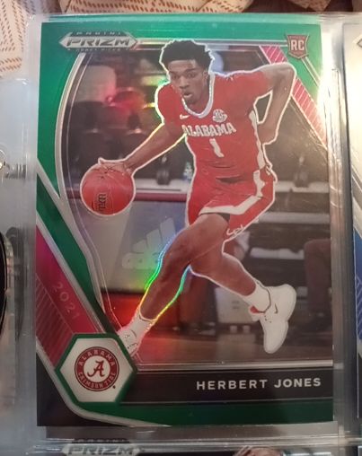 2021-22 Panini Prizm Draft Picks #33 Herbert Jones — front