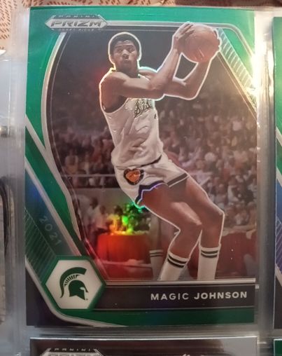 2021 Panini Prizm Draft Picks #86 Magic Johnson — front