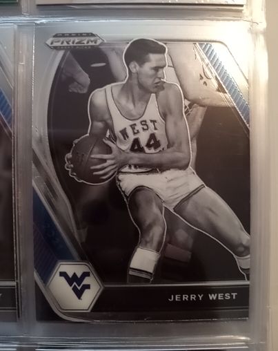 2021 Panini Prizm Draft Picks #100 Jerry West — front