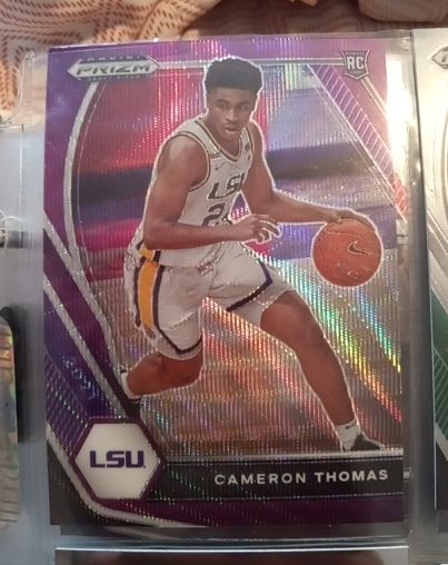 2021 Panini Prizm Draft Picks #18 Cameron Thomas — front