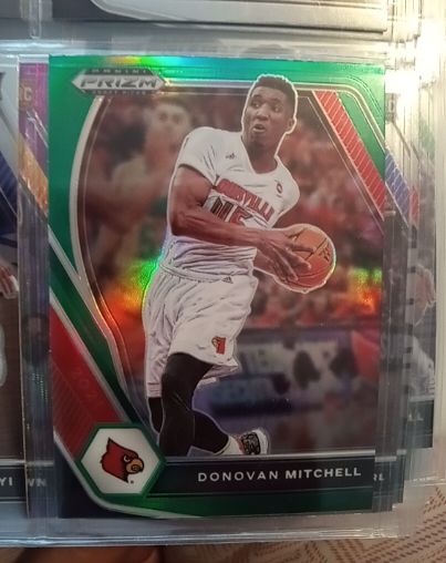 2021 Panini Prizm Draft Picks #81 Donovan Mitchell — front