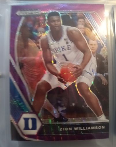 2021 Panini Prizm Draft Picks #1 Zion Williamson — front