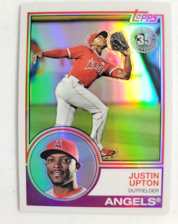 2018 Topps Silver Pack #90 Justin Upton — front