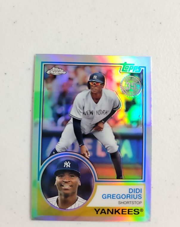 2018 Topps Chrome 1983 Topps Refractors #83T-7 Didi Gregorius — front