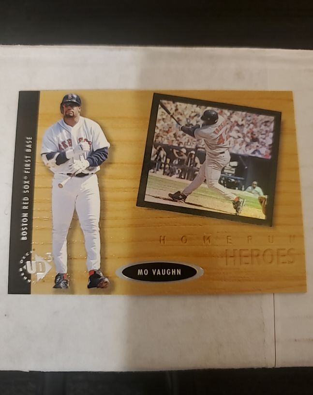 1997 Upper Deck UD3 #8 Mo Vaughn — front
