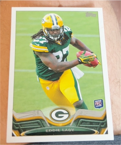 2013 Topps #406 Eddie Lacy — front