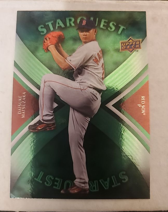 2008 Upper Deck First Edition Starquest #SQ-40 Daisuke Matsuzaka — front