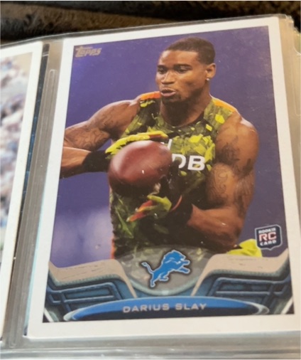 2013 Topps #378 Darius Slay Rookie RC — front