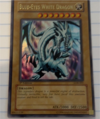 Yu-Gi-Oh! SKE-001 Blue-Eyes White Dragon — front