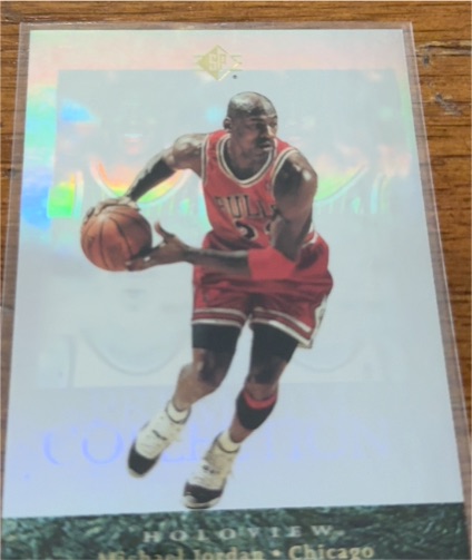 1995 Upper Deck SP Holoviews #PC5 Michael Jordan — front