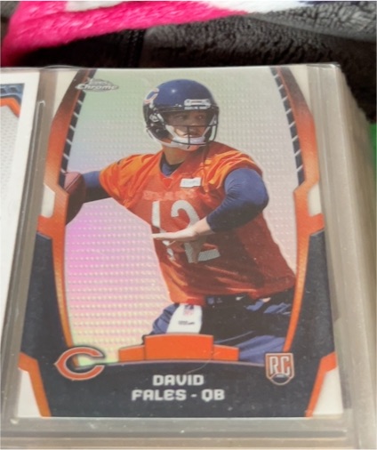 2014 Topps Chrome Die-Cut #CRDC-DFA David Fales — front
