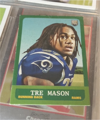 2014 Topps 1963 Mini #322 Tre Mason — front