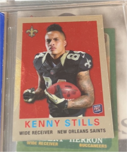 2013 Topps Chrome 1959 Mini #35 Kenny Stills — front