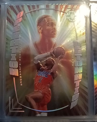 2021-22 Panini Illusions Operation Detonation #15 Shai Gilgeous Alexander — front
