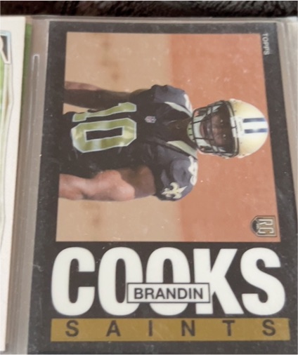 2014 Topps Chrome #31 Brandin Cooks — front