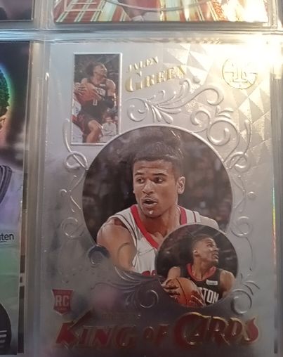 2021-22 Panini Illusions #28 Jalen Green King of Cards — front