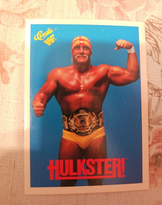 1990 Classic WWF #125 Hulk Hogan — front