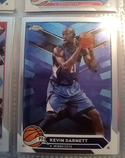 2023-24 Topps Chrome #64 Kevin Garnett — front