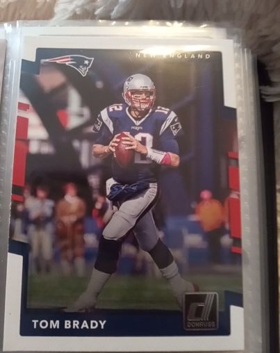 2017 Donruss #64 Tom Brady New England Patriots — front