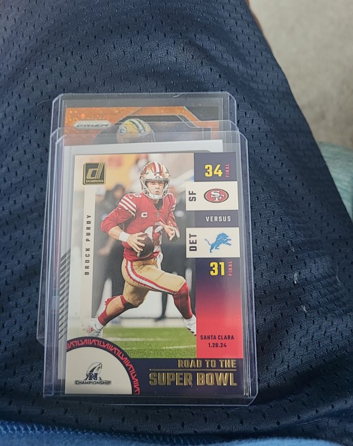 2024 Donruss Road To The Super Bowl #SBCC2 Brock Purdy — front