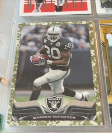 2013 Topps #34 Darren McFadden — front
