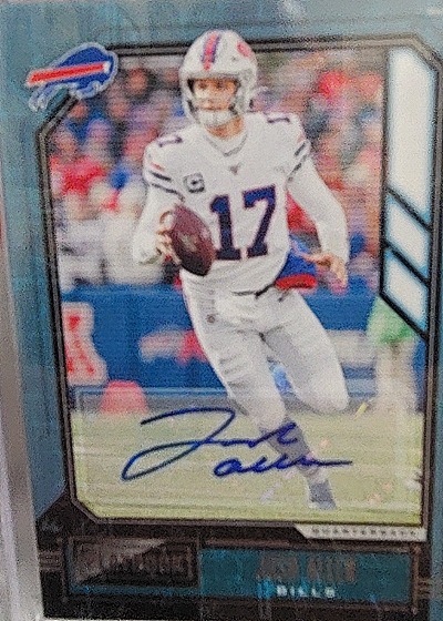 2020 Panini Playbook #46 Josh Allen — front