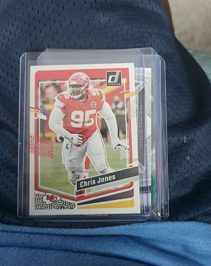 2023 Donruss #95 Chris Jones Kansas City Chiefs — front