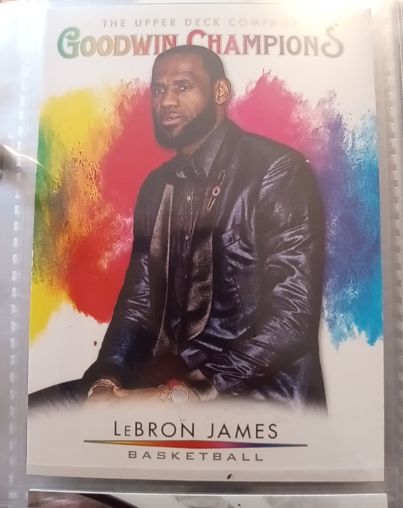 2021 Upper Deck Goodwin Champions #150 LeBron James — front