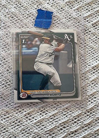 2024 Bowman Draft #BD-56 Nick Kurtz — front