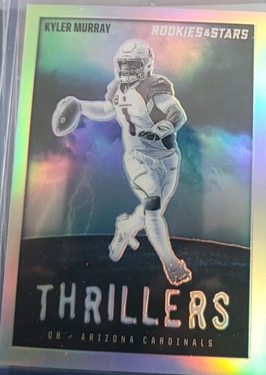 2023 Panini Rookies & Stars #TH-1 Kyler Murray Thrillers Silver Prizm — front