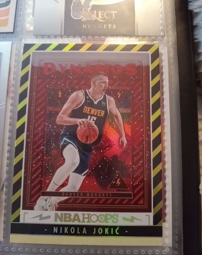 2023-24 Panini NBA Hoops Dynamos #3 Nikola Jokić — front