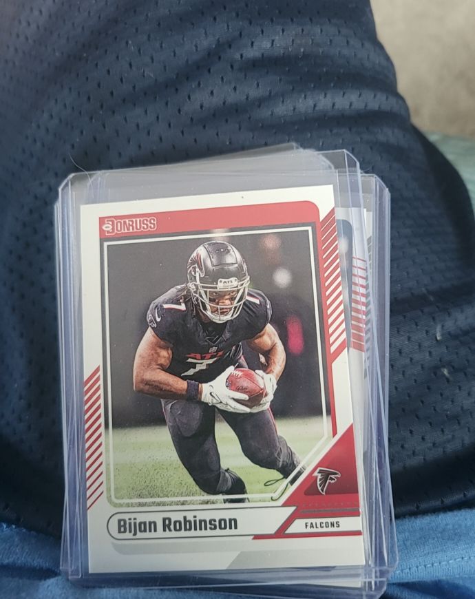 2024 Donruss #162 Bijan Robinson — front