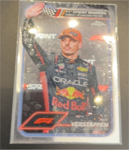 2024 Topps Chrome Formula 1 - Sprint Winners Max Verstappen #150 — front