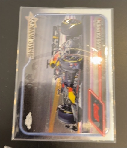 2024 Topps Chrome Formula 1 F1 Award Winners #182 Max Verstappen — front