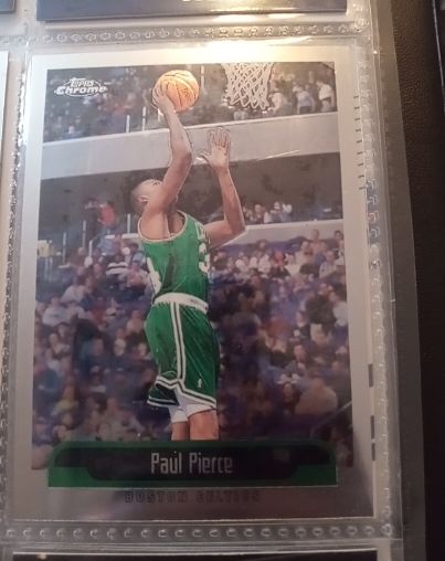 2004 Topps Chrome #100 Paul Pierce — front
