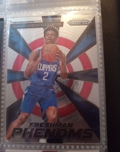 2018-19 Panini Prizm #15 Shai Gilgeous-Alexander Freshman Phenoms — front
