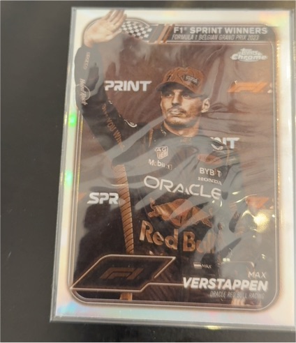 2024 Topps Chrome Formula 1 Sprint Winners #150 Max Verstappen — front
