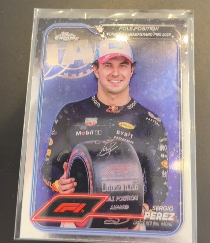 2024 Topps Chrome Formula 1 #156 Sergio Perez — front