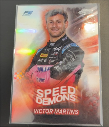 2024 Topps Chrome Formula 1 Speed Demons #SD-21 Victor Martins — front