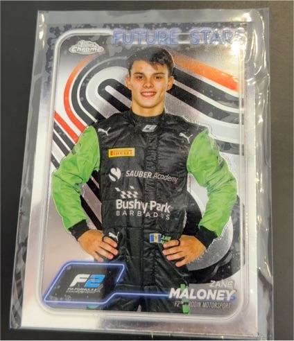 2024 Topps Chrome Formula 1 #25 Zane Maloney — front